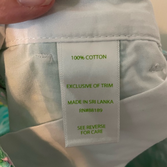 Lilly Pulitzer Callahan Shorts, Multi Sun Dance Print - Picture 4 of 4